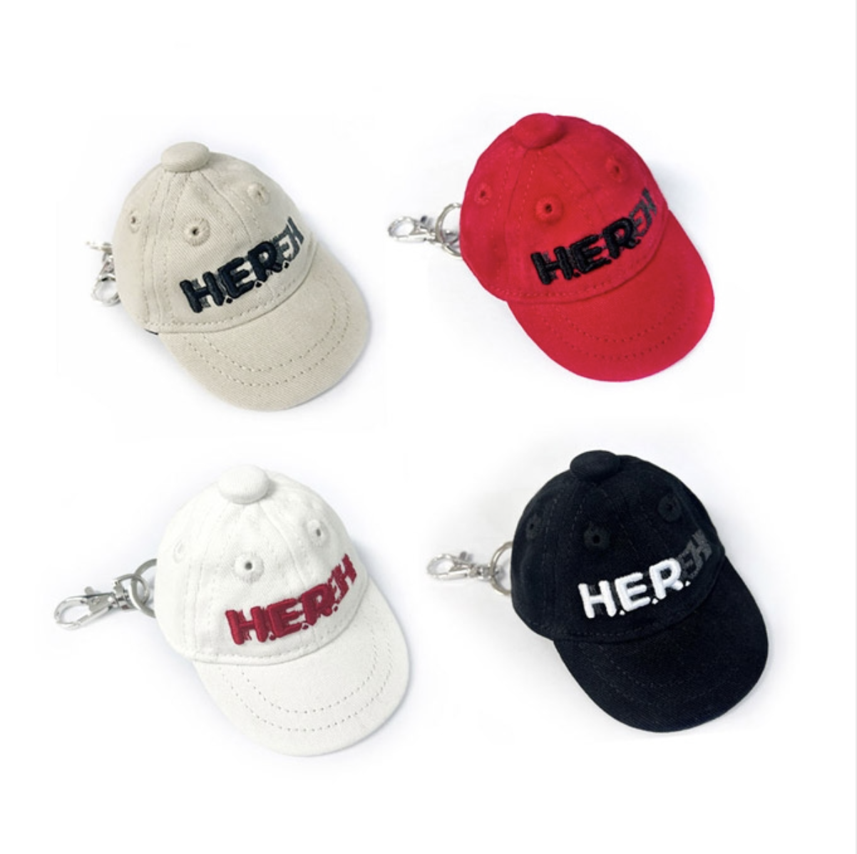 Ball Cap Key Ring